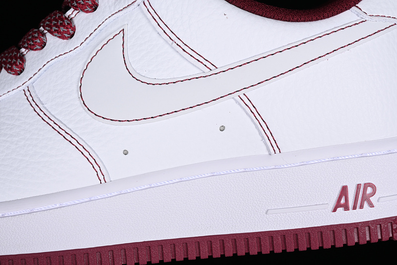 Air Force 1 Low White/Red 13