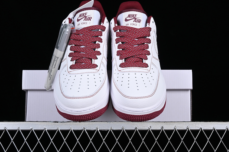 Air Force 1 Low White/Red 25