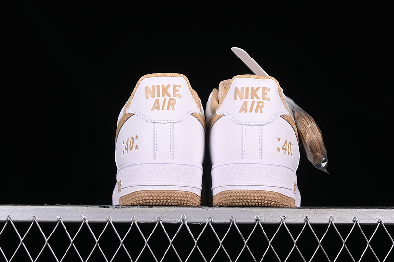 Nike Air Force 1 '07 Low Gold/White 9