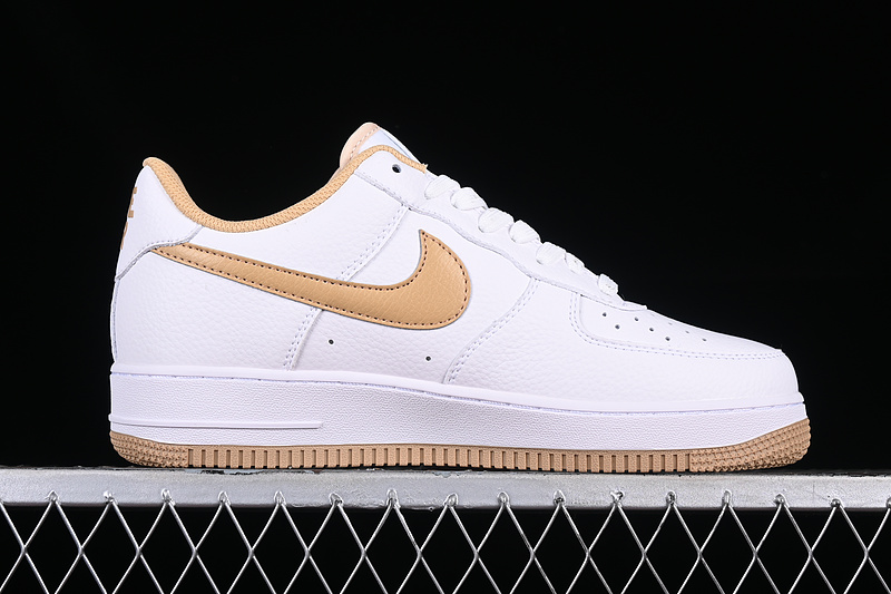 Nike Air Force 1 '07 Low Gold/White 11