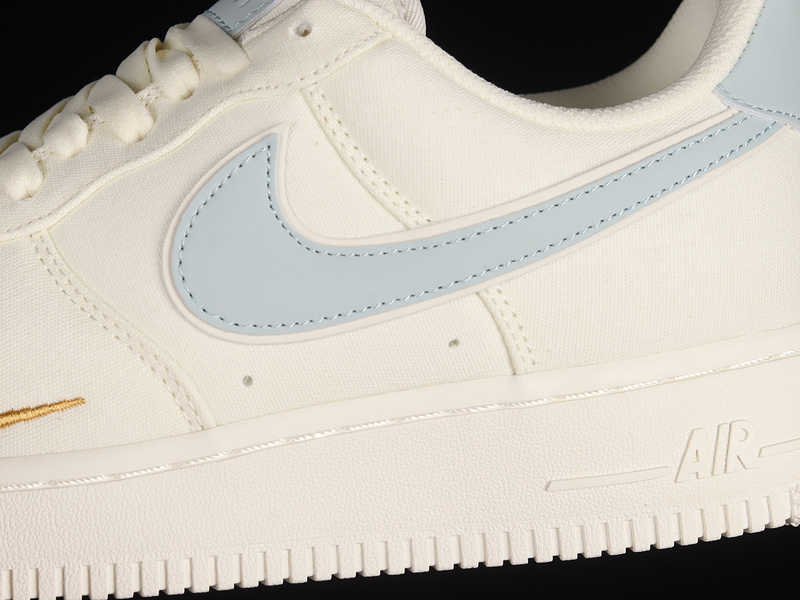 Air Force 1 Low Beige/Ice Blue-Gold 23