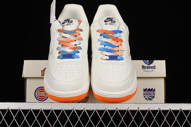 Air Force 1 Low 07 Beige/Blue/Orange 3