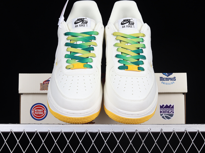 Air Force 1 Low 07 White/Yellow/Green 21