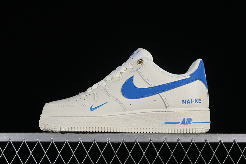 Nike Air Force 1 '07 Low Nai-Ke White/Blue 19