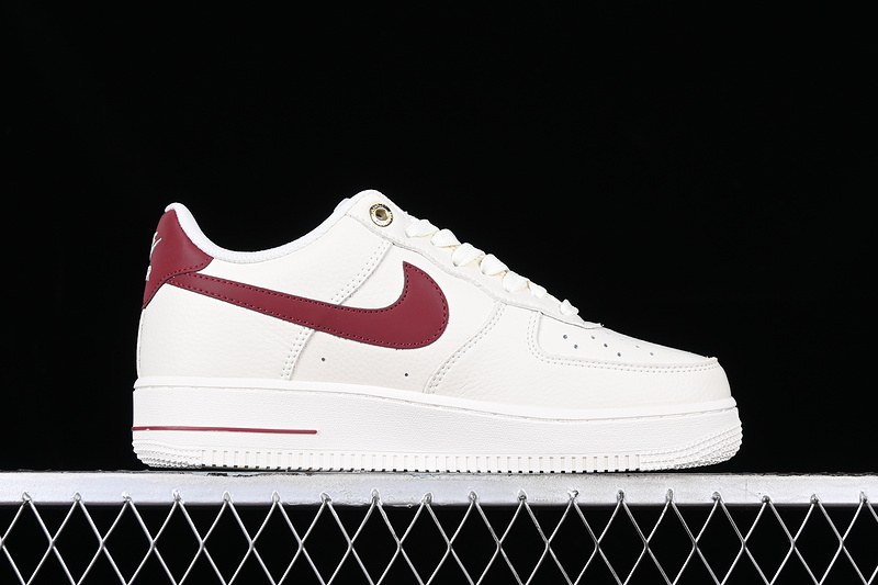 Nike Air Force 1 '07 Low Nai Ke White/Red 11