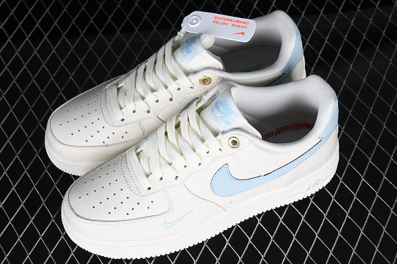 Nike Air Force 1 '07 Low Nai Ke White/Blue 11