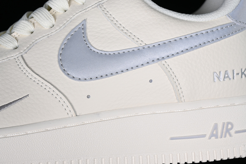 Nike Air Force 1 '07 Low Nai-Ke White/Grey/Silver 9