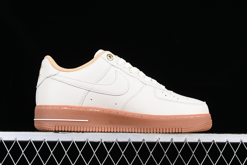 Nike Air Force 1 '07 Low Nai-Ke White/Yellow/Brown 7