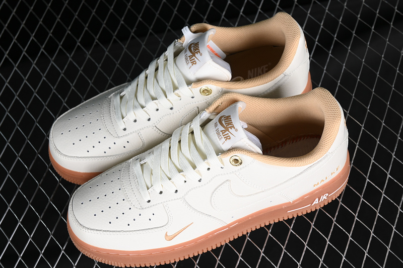 Nike Air Force 1 '07 Low Nai-Ke White/Yellow/Brown 21