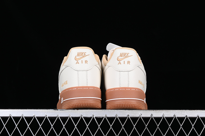 Nike Air Force 1 '07 Low Nai-Ke White/Yellow/Brown 29