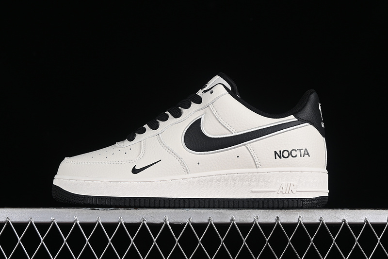 Nocta Nike Air Force 1 '07 Low Black/White 5