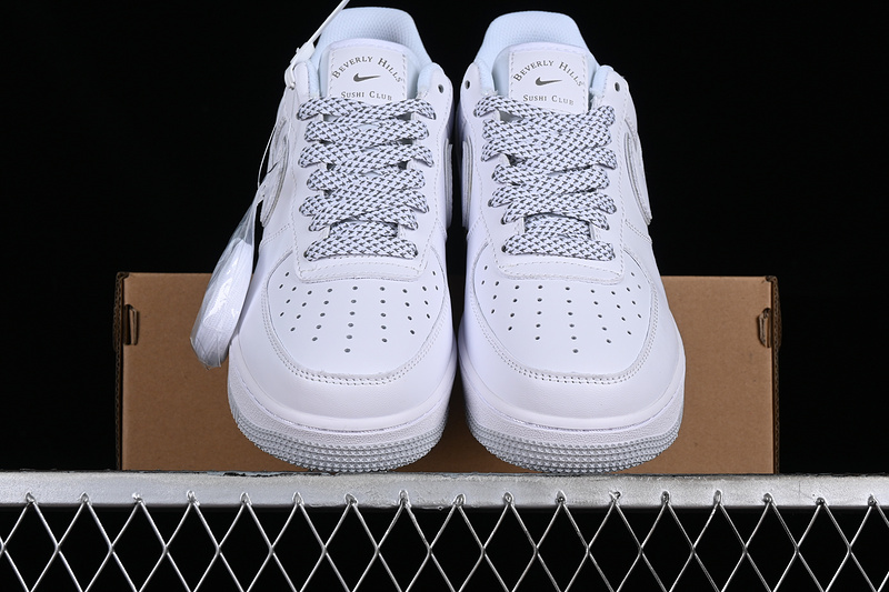 Nike Air Force 1 '07 Low Sushi Club White/Black/Silver 11