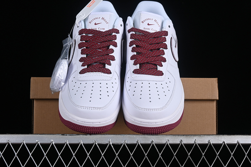 Nike Air Force 1 '07 Low Sushi Club White/Red 5