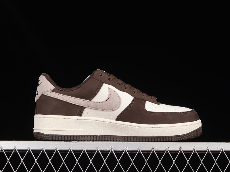 Nike Air Force 1 '07 Low White/Mocha Brown/Beige 11