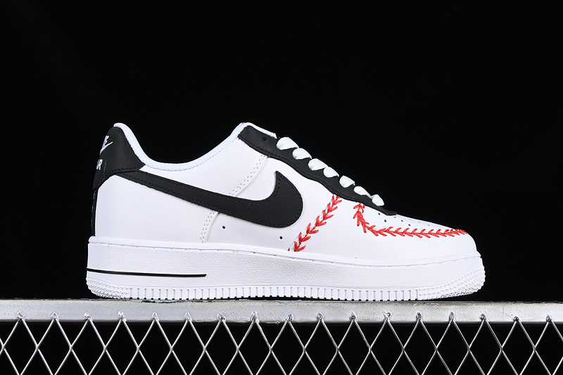 Noah Nike Air Force 1 '07 Low White/Black/Red 9