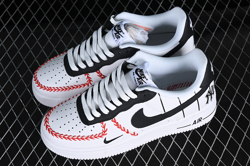 Noah Nike Air Force 1 '07 Low White/Black/Red 17