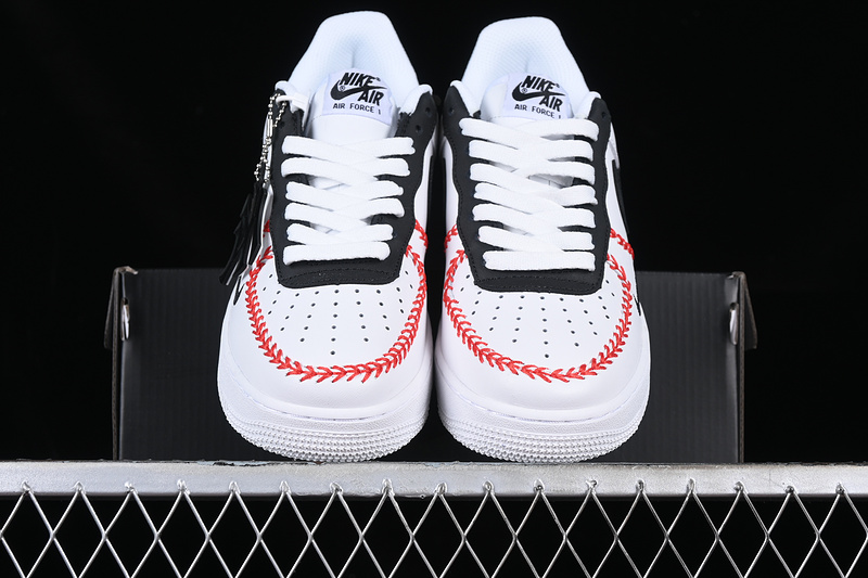 Noah Nike Air Force 1 '07 Low White/Black/Red 23