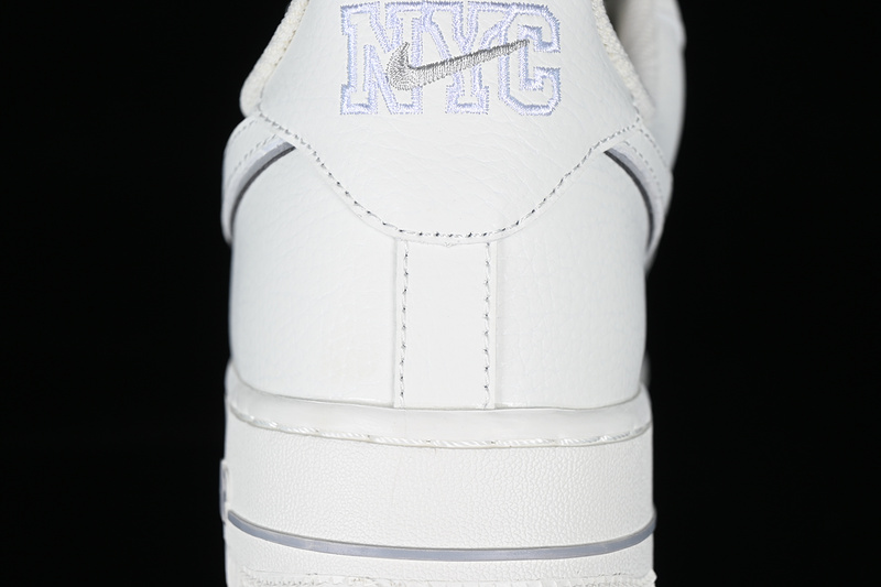 Kith Nike Air Force 1 '07 Low Hoops White/Silver 7