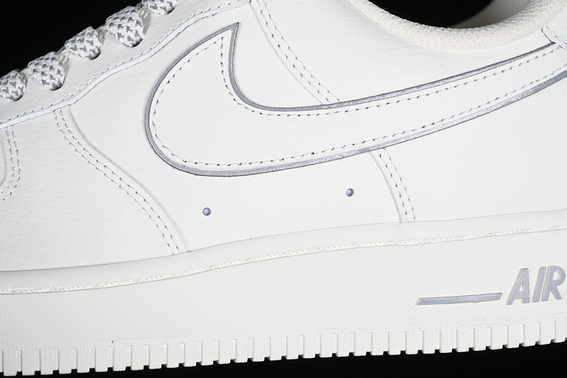 Kith Nike Air Force 1 '07 Low Hoops White/Silver 23