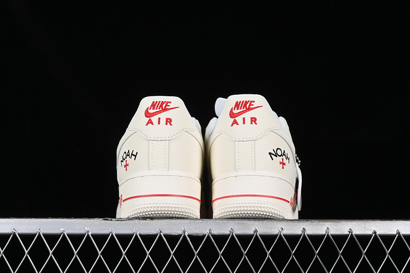 Noah Nike Air Force 1 '07 Low White/Red/Black 9