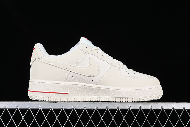 Noah Nike Air Force 1 '07 Low White/Red/Black 23