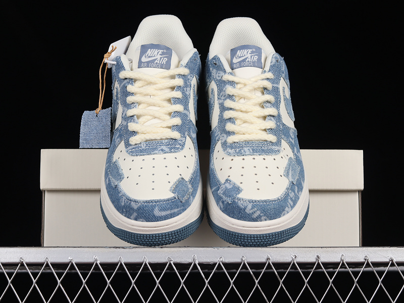 Levi's X Air Force 1 Low 07 White/Blue/White 7