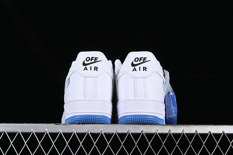 Nike Air Force 1 '07 Low White/Blue/Grey/Black 13