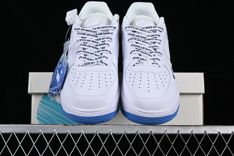 Nike Air Force 1 '07 Low White/Blue/Grey/Black 19