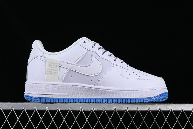 Nike Air Force 1 '07 Low White/Blue/Grey/Black 25