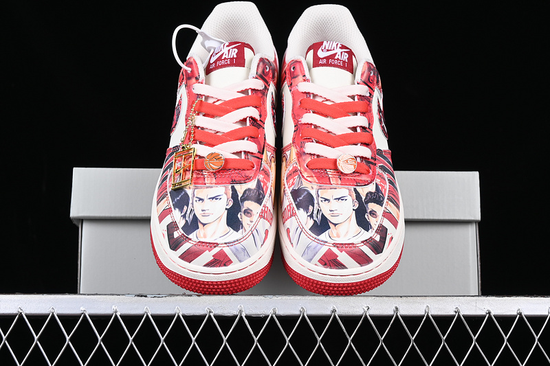 Nike Air Force 1 '07 Low Slum Dunk Red/White/Black 19