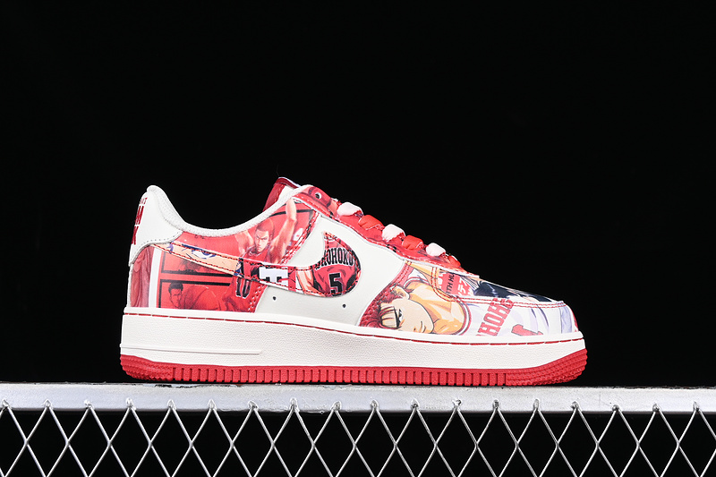 Nike Air Force 1 '07 Low Slum Dunk Red/White/Black 27