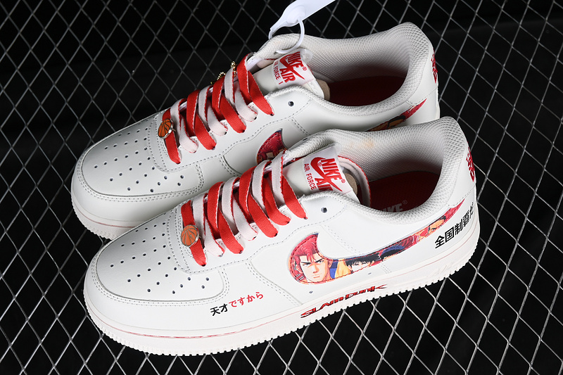 Nike Air Force 1 '07 Low Sakuragi Hanamichi White/Red 5