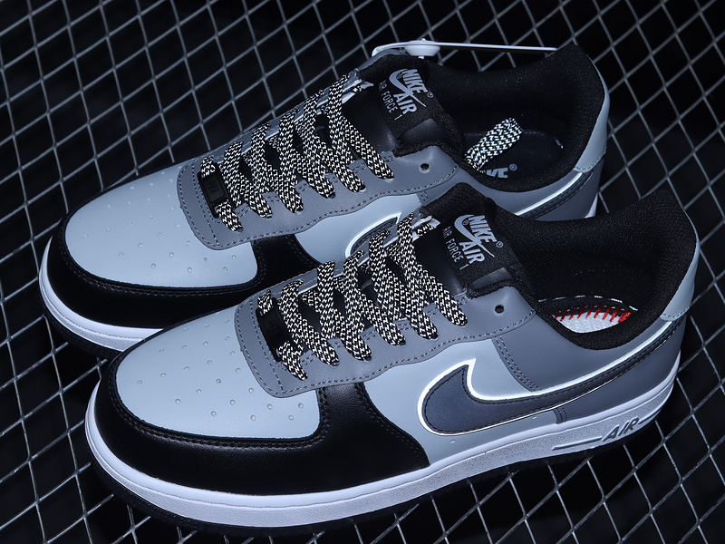 Air Force 1 Low 07 Black/Smoke Grey/White 15