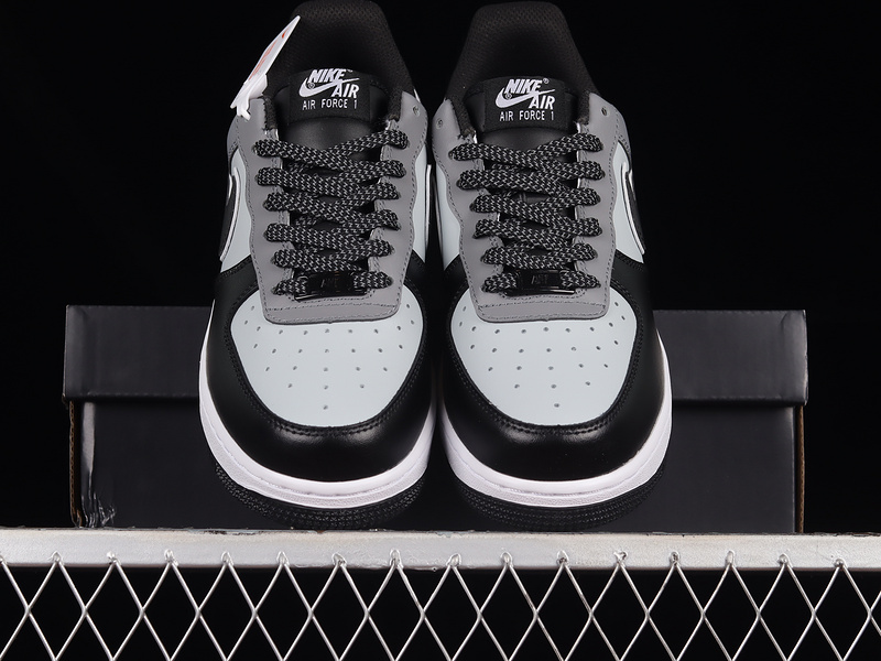 Air Force 1 Low 07 Black/Smoke Grey/White 23