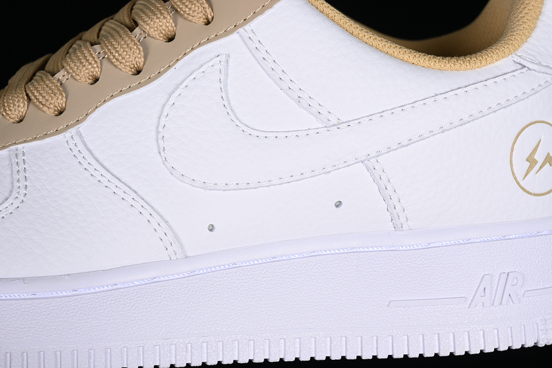 Fragment Design X Nike Air Force 1 '07 Low White/Gold 15