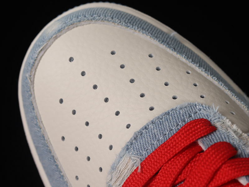 Levis Nike Air Force 1 '07 Low White/Red/Blue 5