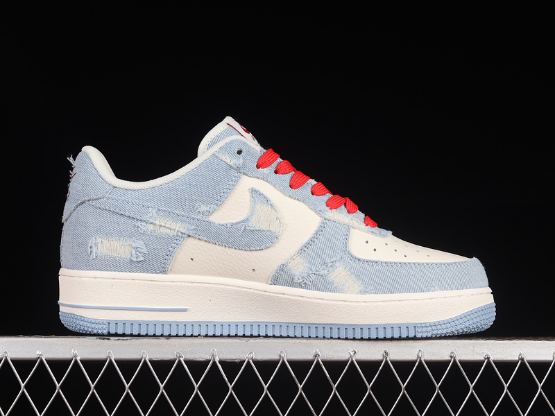 Levis Nike Air Force 1 '07 Low White/Red/Blue 11