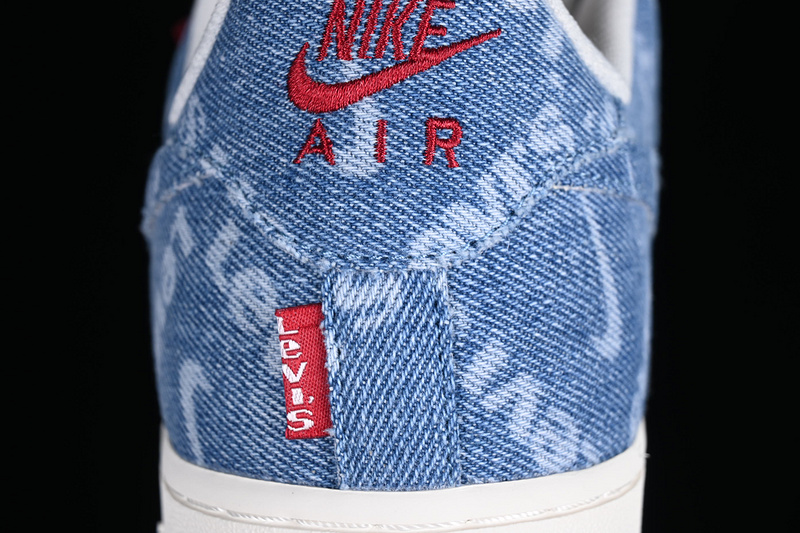 Levis X Nike Air Force 1 '07 Low White/Blue/Red 17