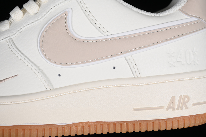 Nike Air Force 1 '07 Low White/Pink/Grey/Gold 9