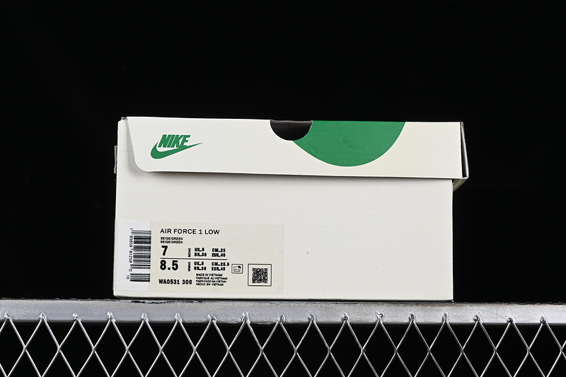 Nike Air Force 1 '07 Low White/Green/Grey 9