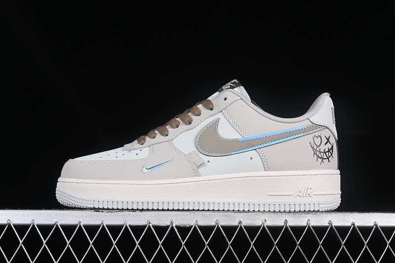 Nike Air Force 1 '07 Low Joker Coffee White/Grey/Brown 3