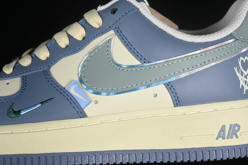 Nike Air Force 1 '07 Low Blue Clown Blue/Green 7