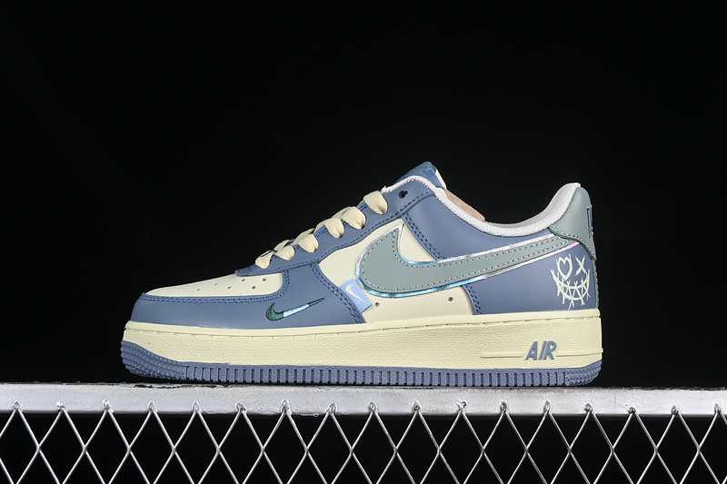 Nike Air Force 1 '07 Low Blue Clown Blue/Green 9