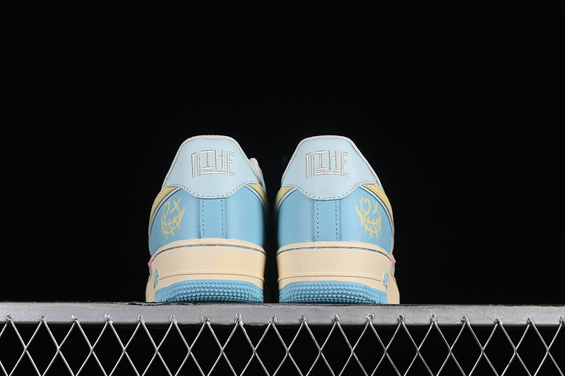 Nike Air Force 1 '07 Low Piemon Blue/Yellow 9