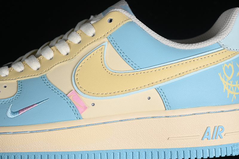 Nike Air Force 1 '07 Low Piemon Blue/Yellow 29