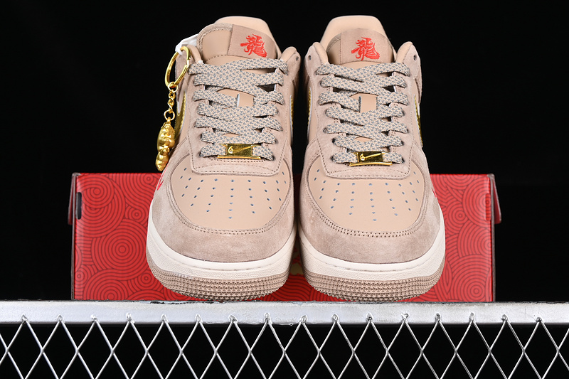 Nike Air Force 1 '07 Low White/Grey/Gold/Red 31