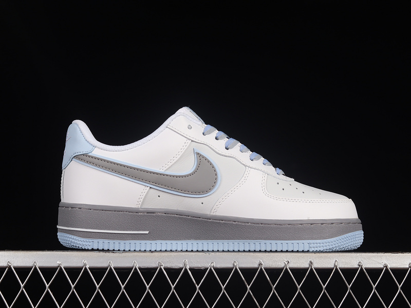 Air Force 1 Low 07 White/Light Grey/Blue 5