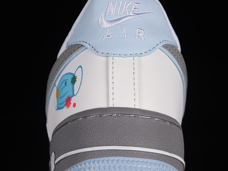 Air Force 1 Low 07 White/Light Grey/Blue 7