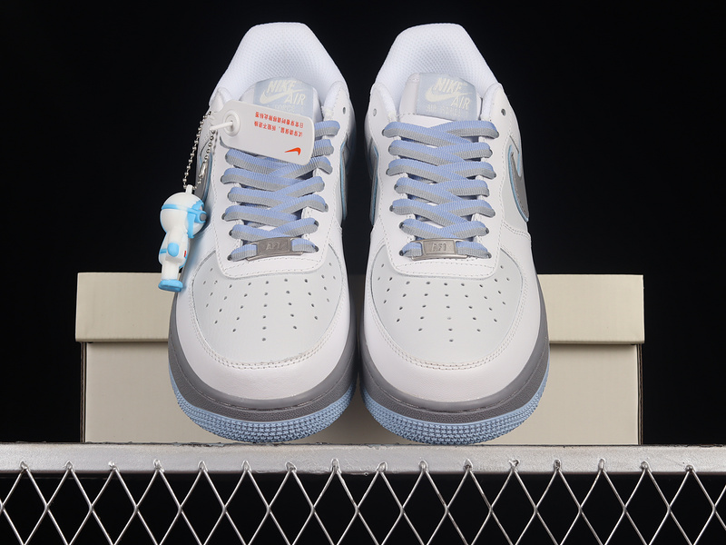 Air Force 1 Low 07 White/Light Grey/Blue 9