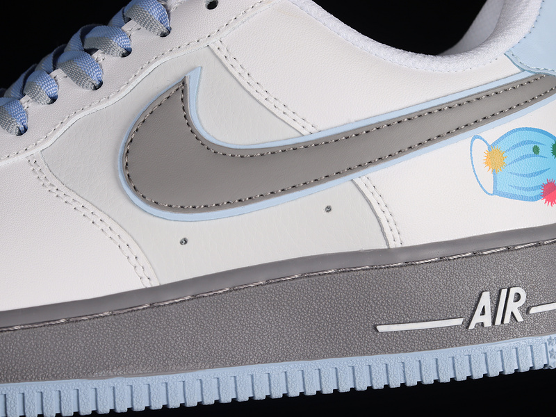 Air Force 1 Low 07 White/Light Grey/Blue 27